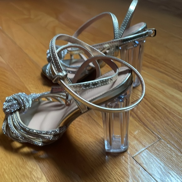 Gold Sparkling Heels - Picture 7 of 12